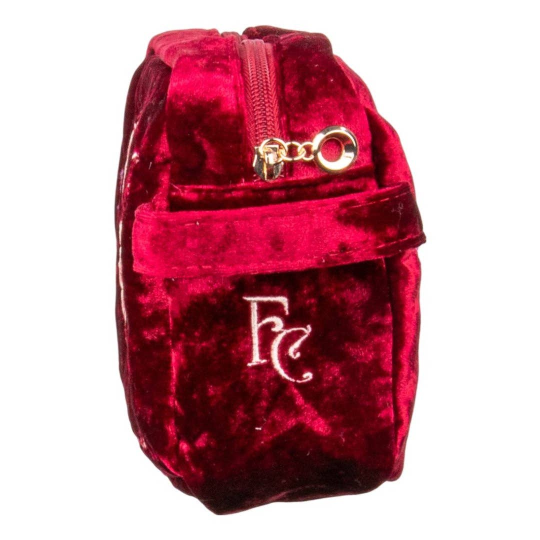 Baneful Botany Velvet Cosmetic Bag.