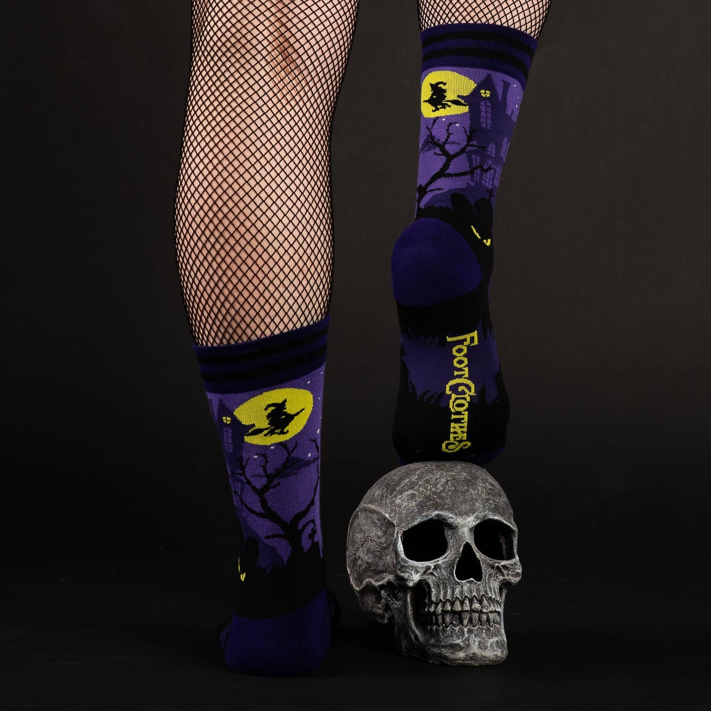 Haunted House Crew Socks.