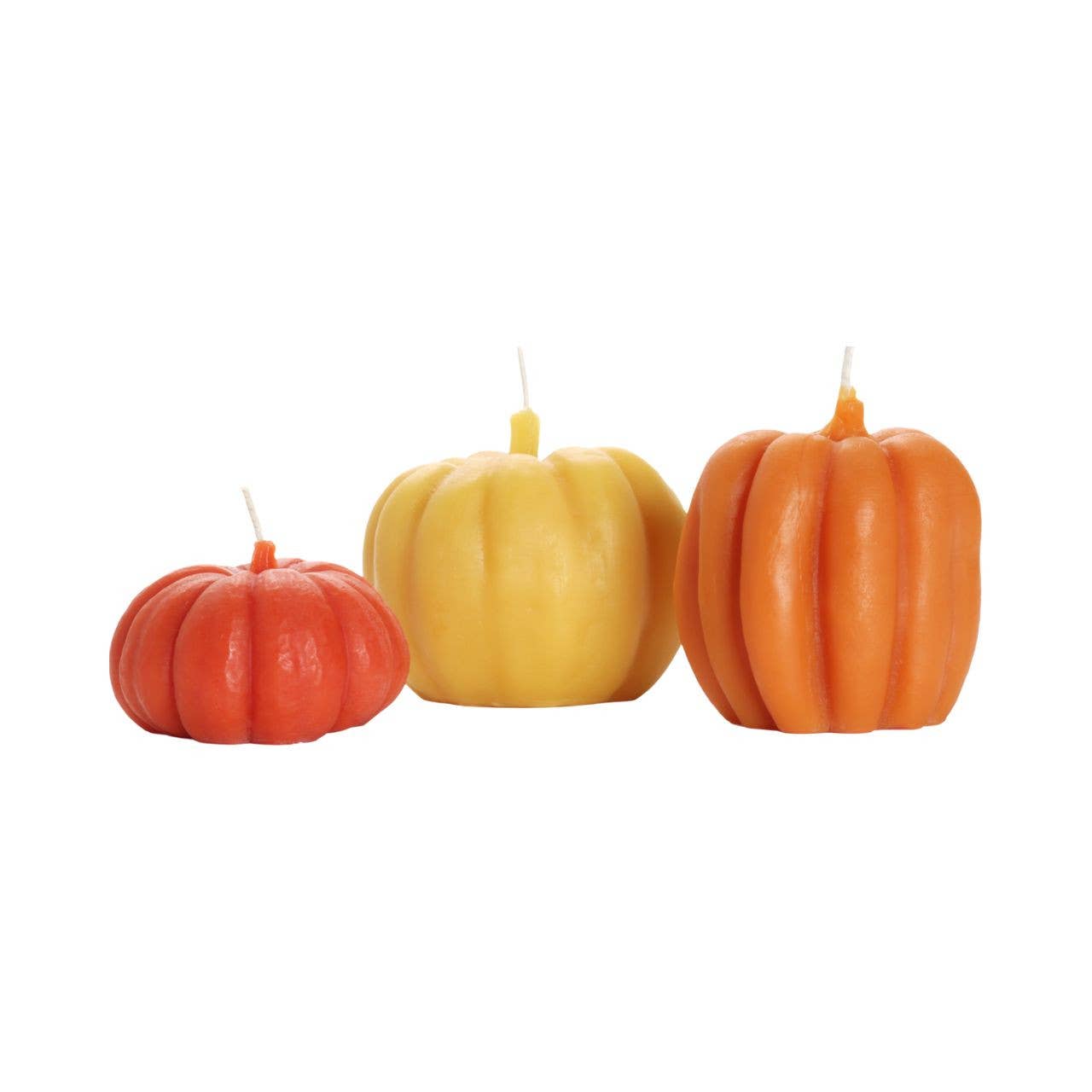 Pumpkin Candles | 100% Pure Beeswax.