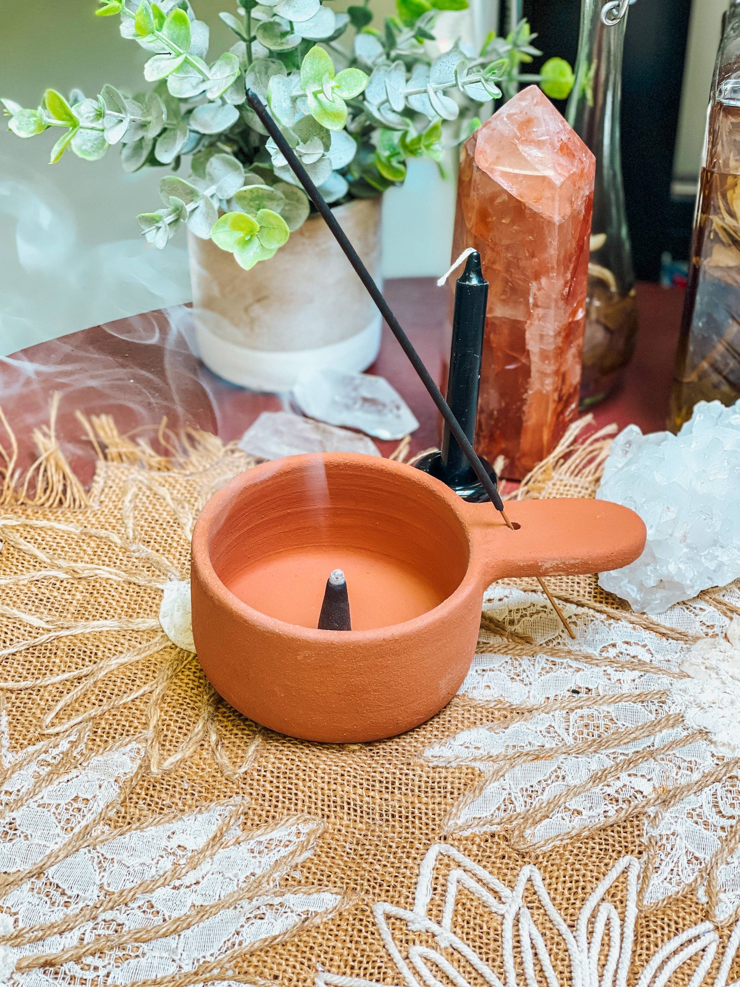 Raw Clay Burner - Copalera de Barro