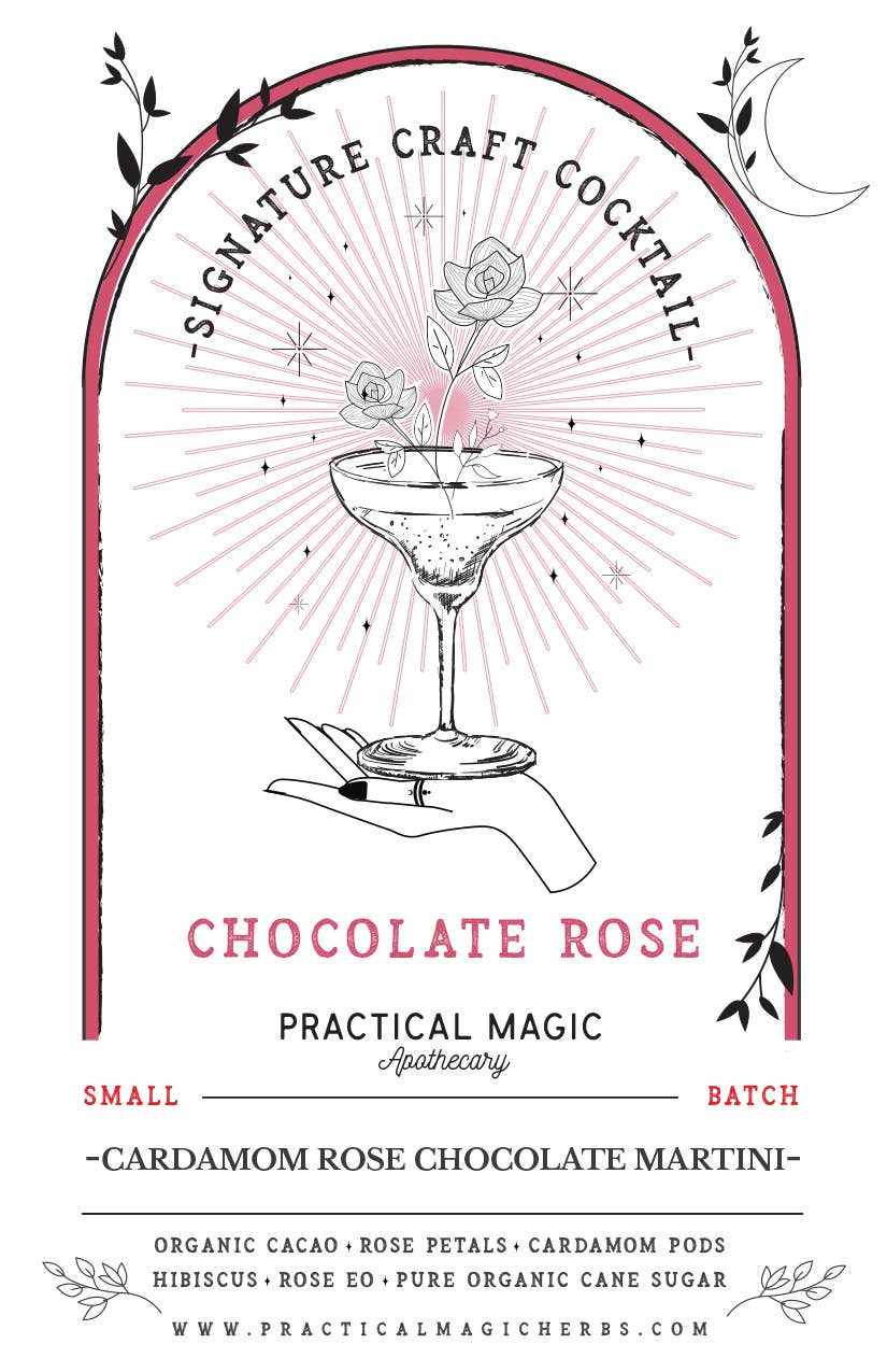 Chocolate Rose Craft Cocktail/Mocktail Infusion Kit