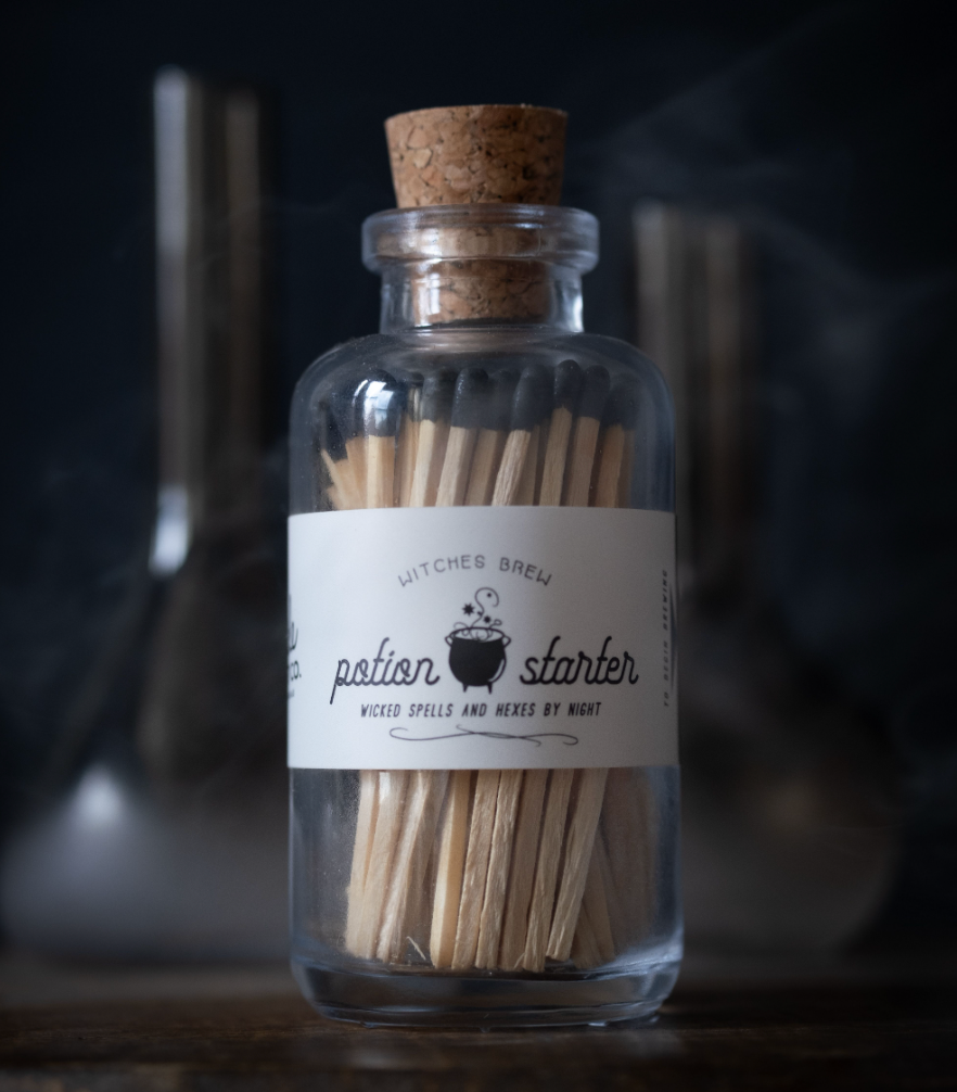bottle of matches