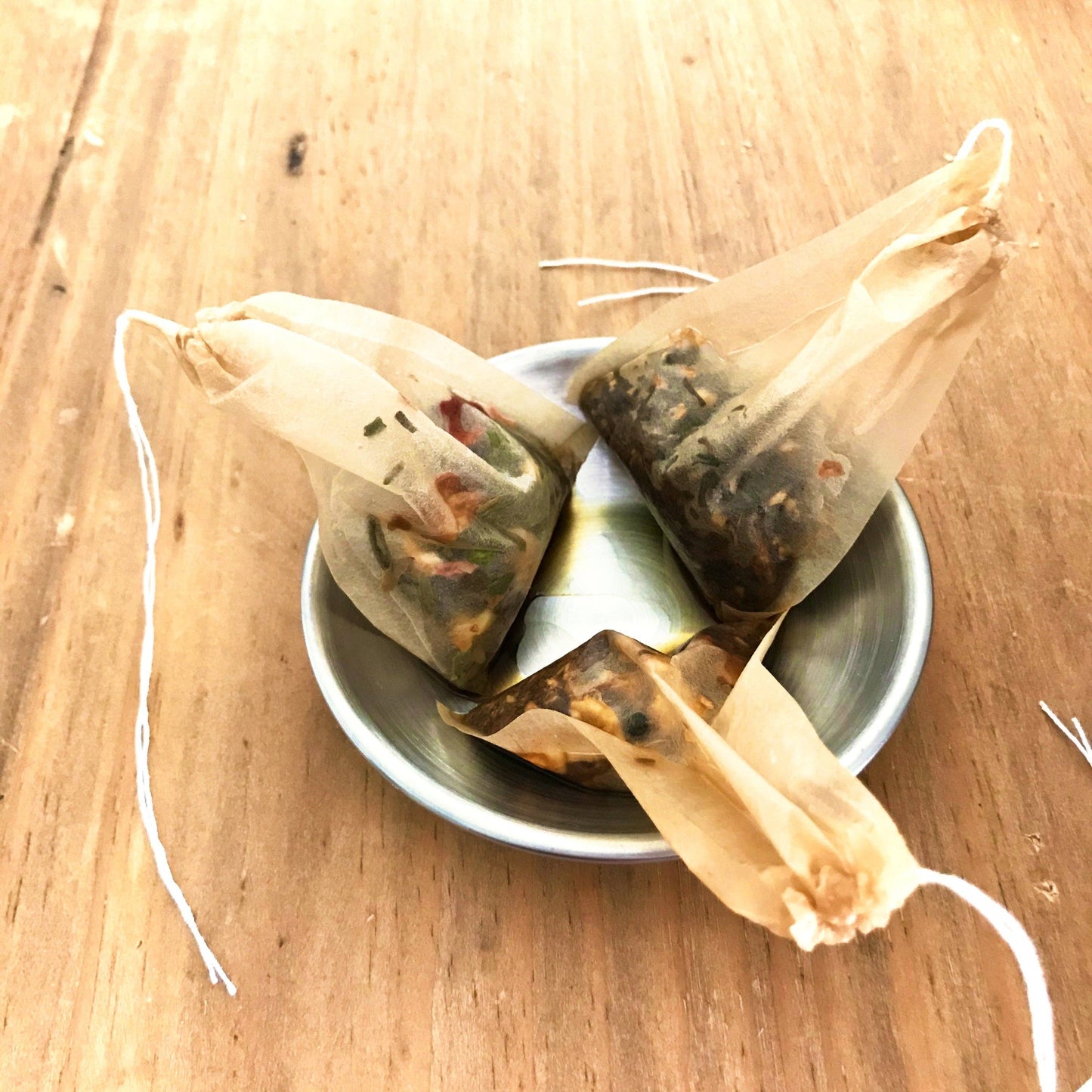 Biodegradable Loose Leaf Tea Bags.