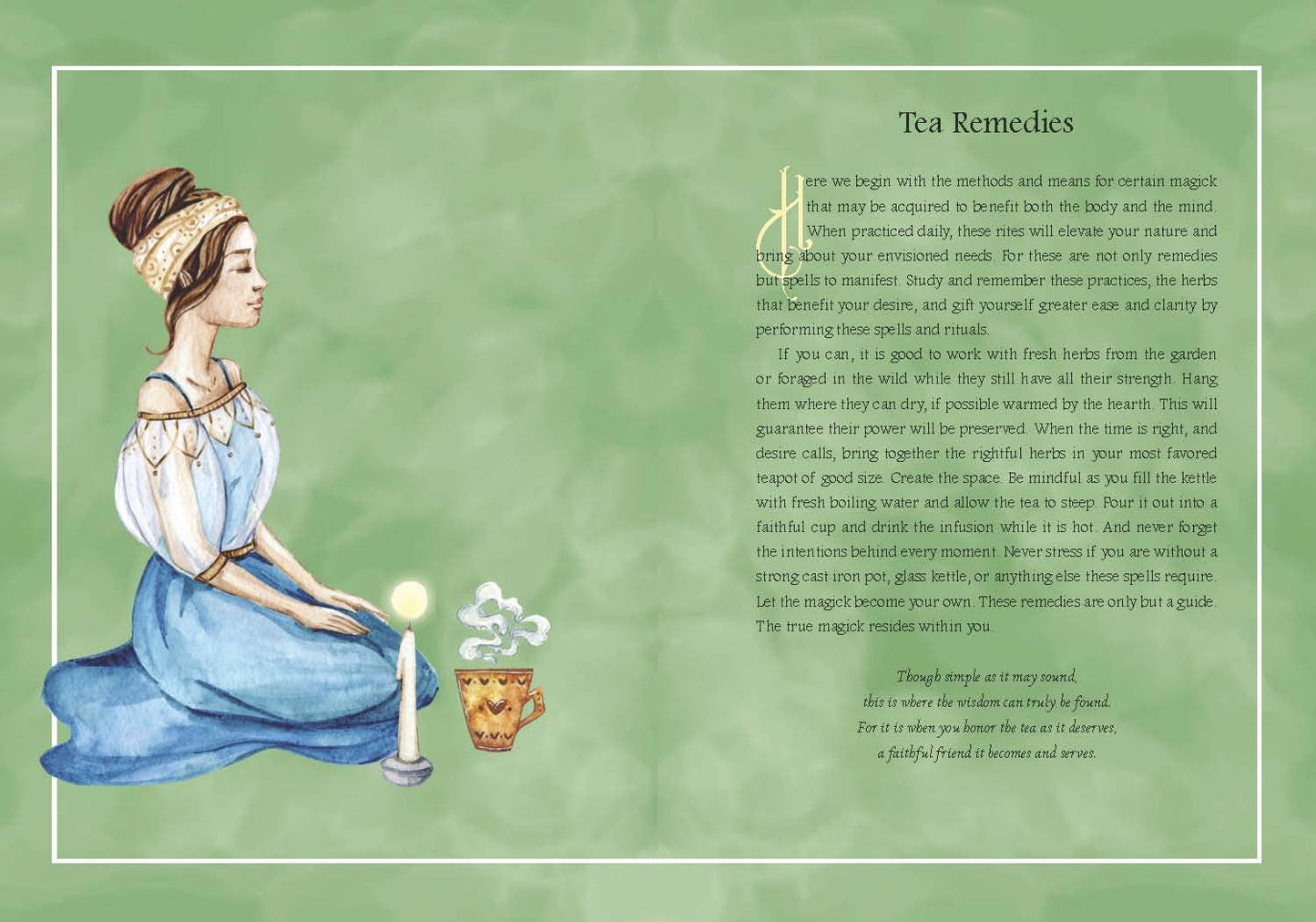 A Tea Witch's Grimoire: Magickal Recipes for Your Tea Time.