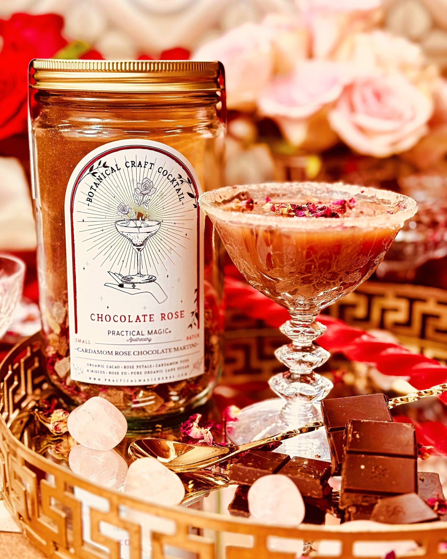 Chocolate Rose Craft Cocktail/Mocktail Infusion Kit