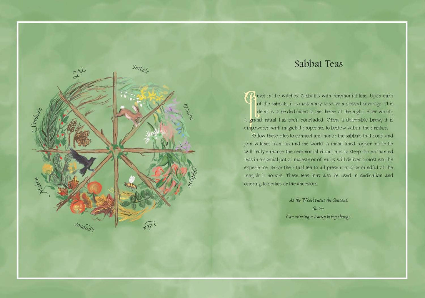 A Tea Witch's Grimoire: Magickal Recipes for Your Tea Time.