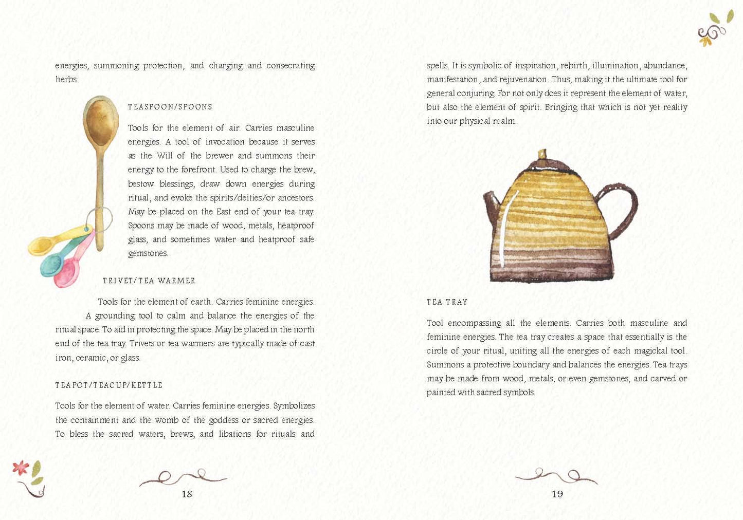 A Tea Witch's Grimoire: Magickal Recipes for Your Tea Time.