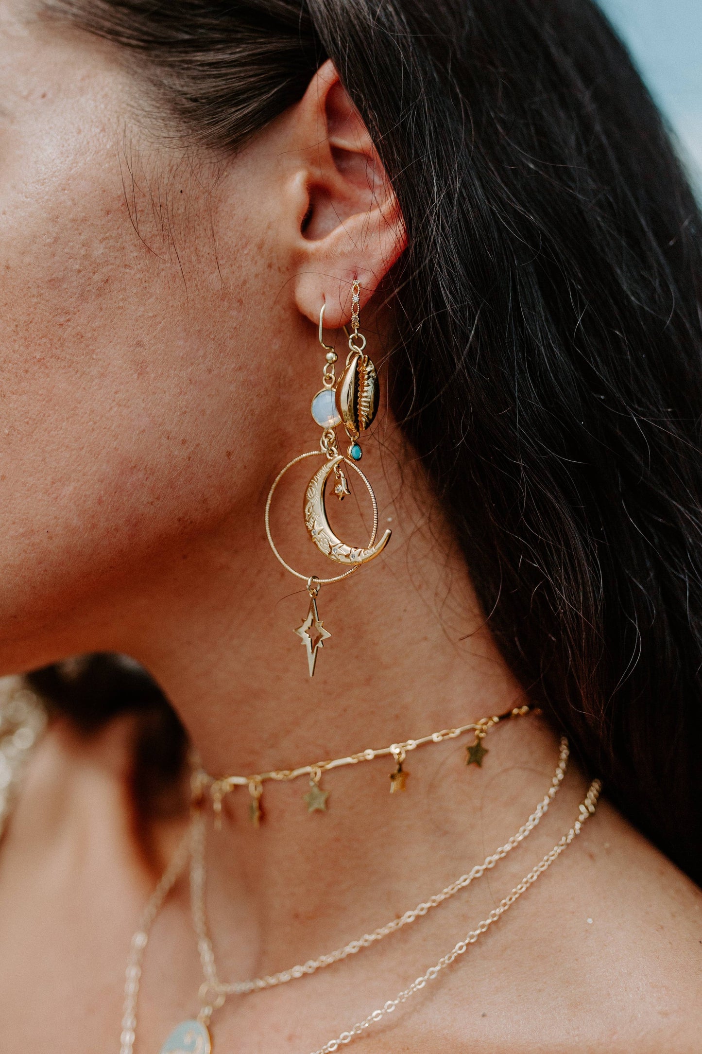 Swinging on a Star Earrings.