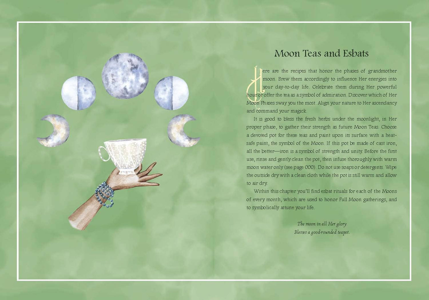 A Tea Witch's Grimoire: Magickal Recipes for Your Tea Time.