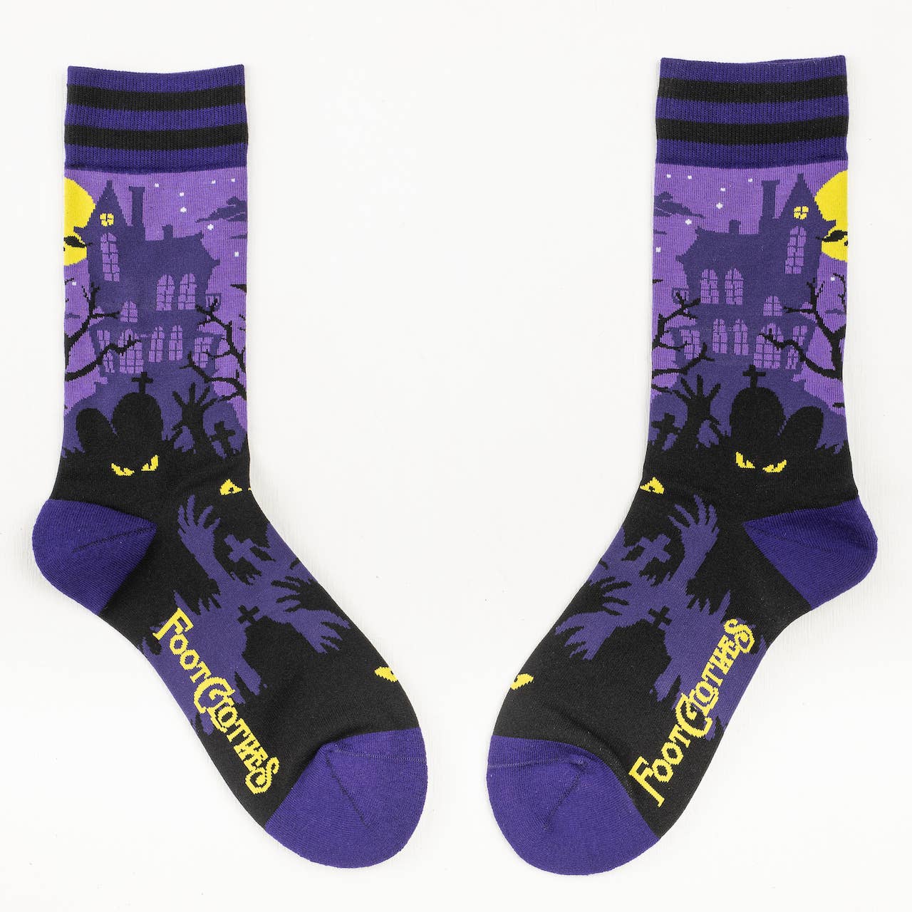 Haunted House Crew Socks.