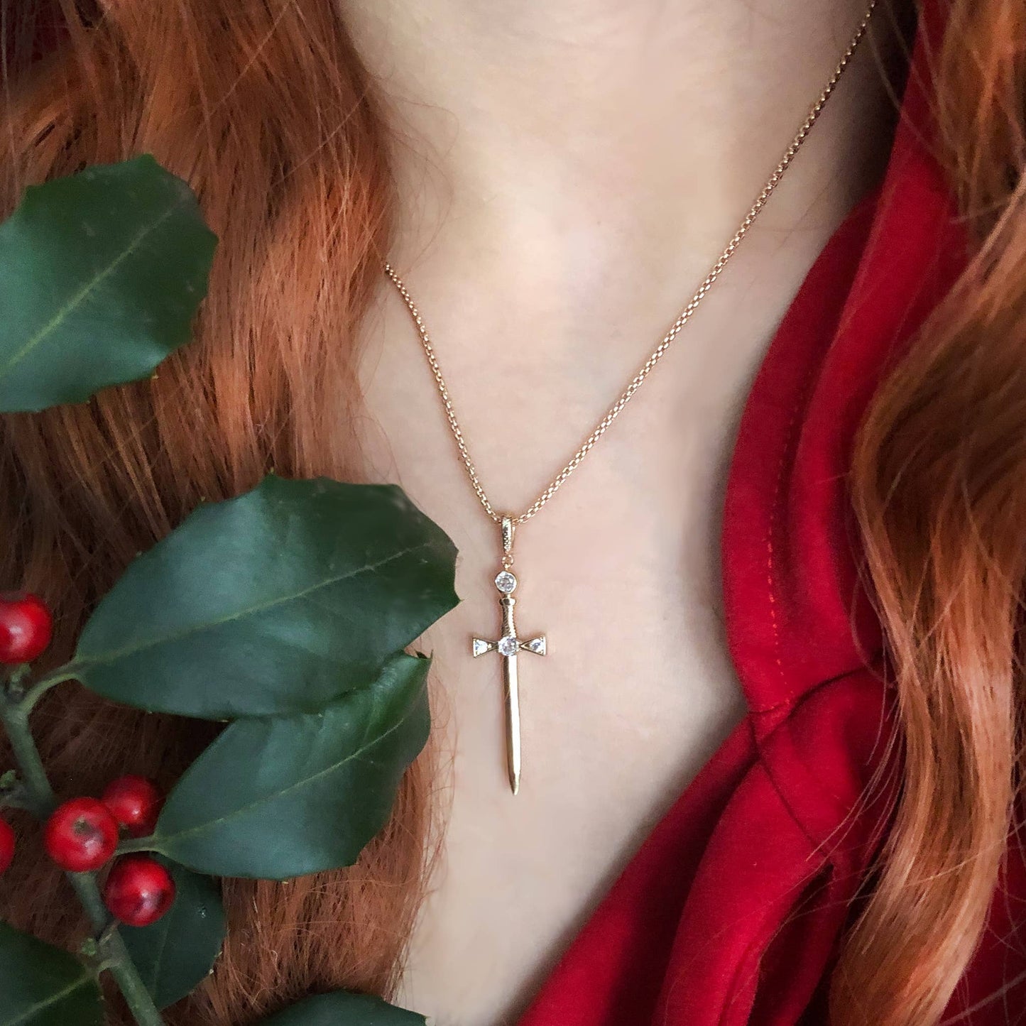 sword necklace