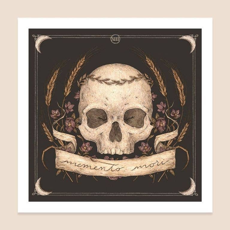 Memento Mori Print.