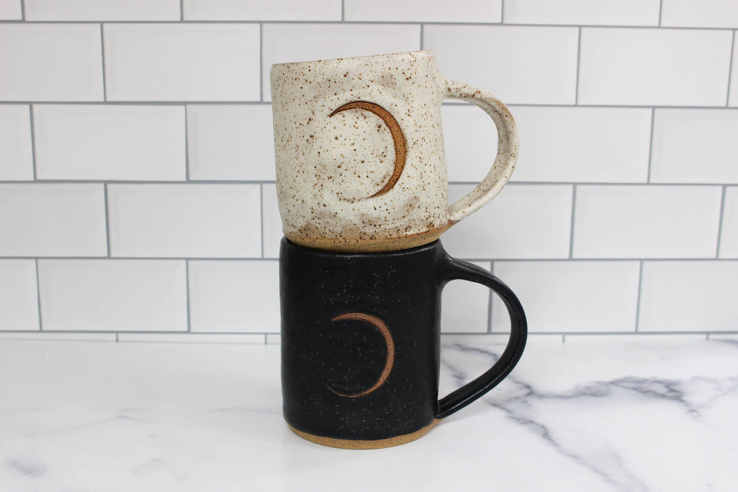 Fly Me To The Moon Mug - Black.