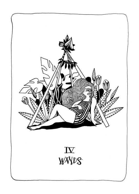 Many Queens Tarot.
