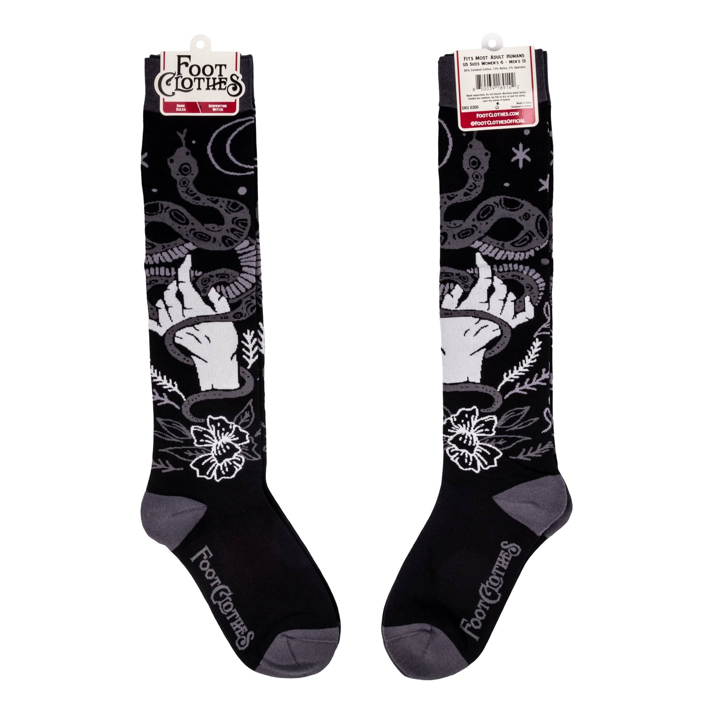 Serpentine Witch Knee Highs.