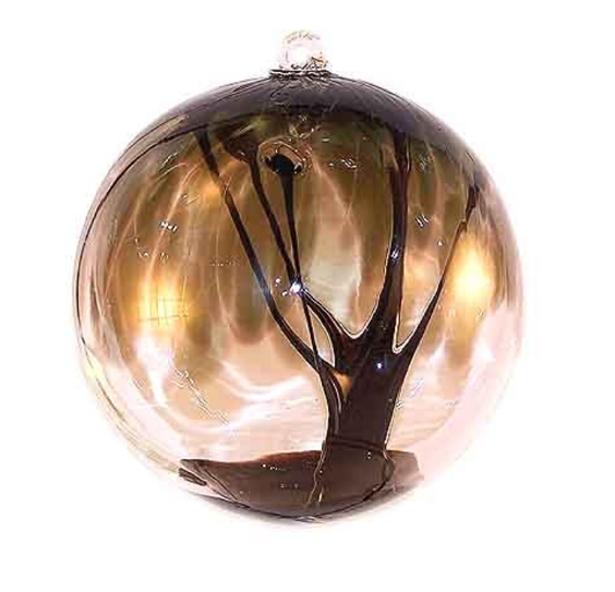 Raven's Plume Spirit Tree Witch Ball | 4 inch