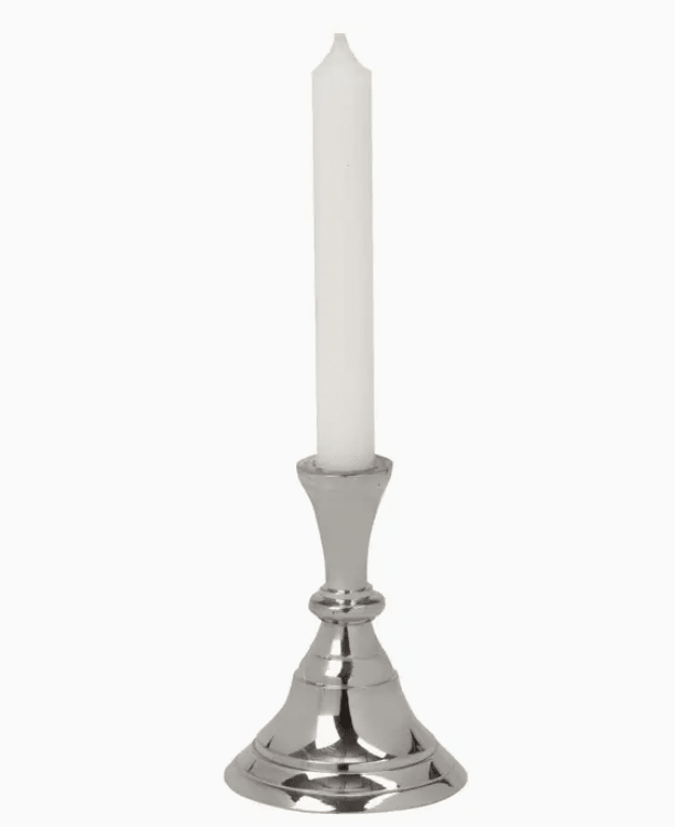 Spell Candle Holder - Nickel.