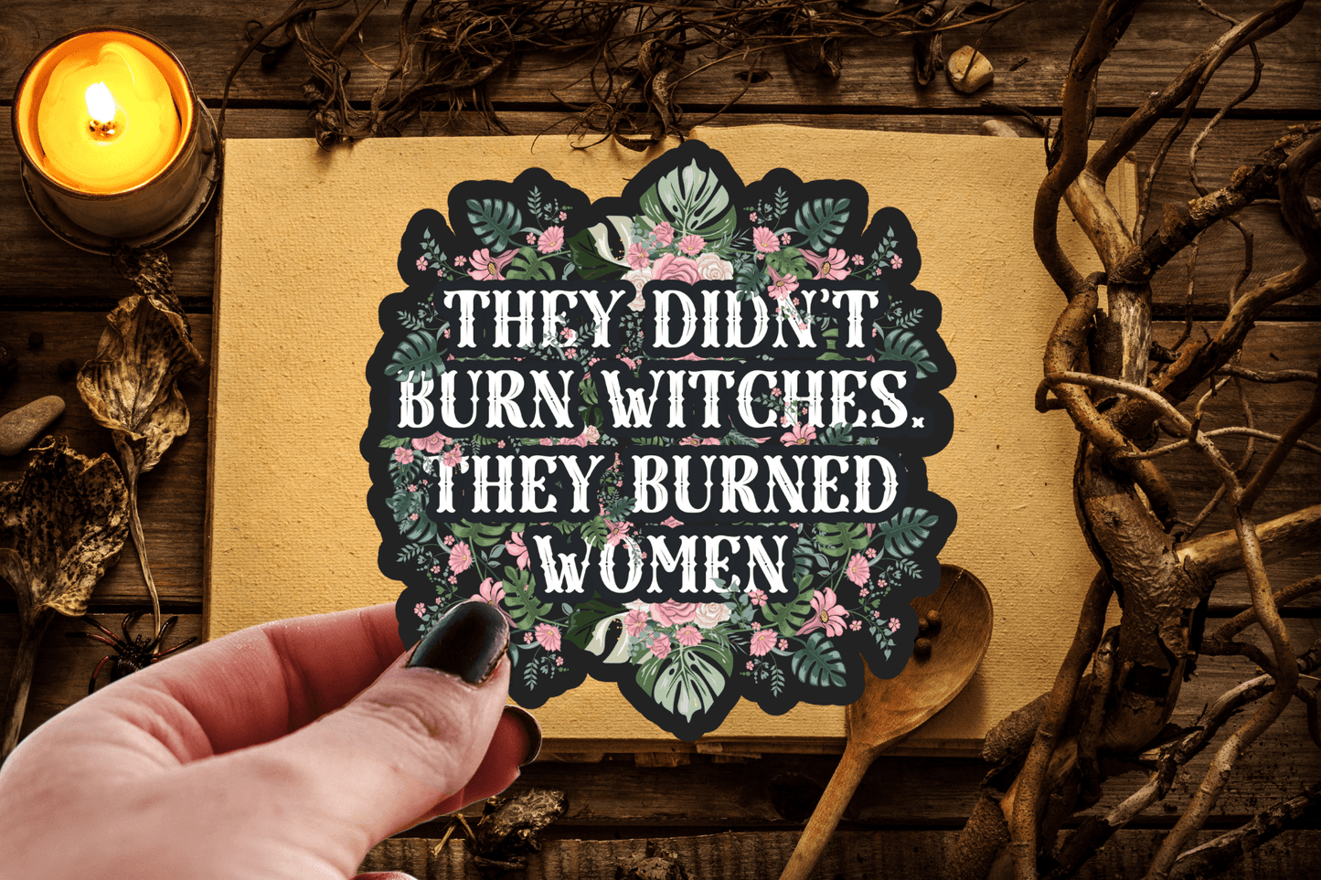 Feminist Witch Sticker | 3".