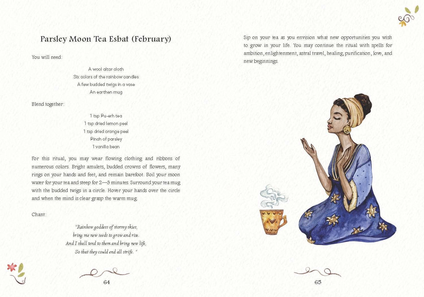 A Tea Witch's Grimoire: Magickal Recipes for Your Tea Time.