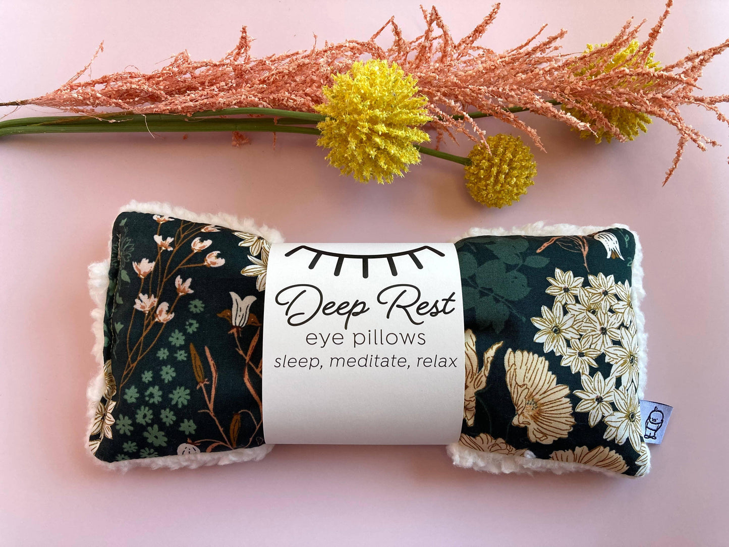 Deep Rest Eye Pillow | Emerald.