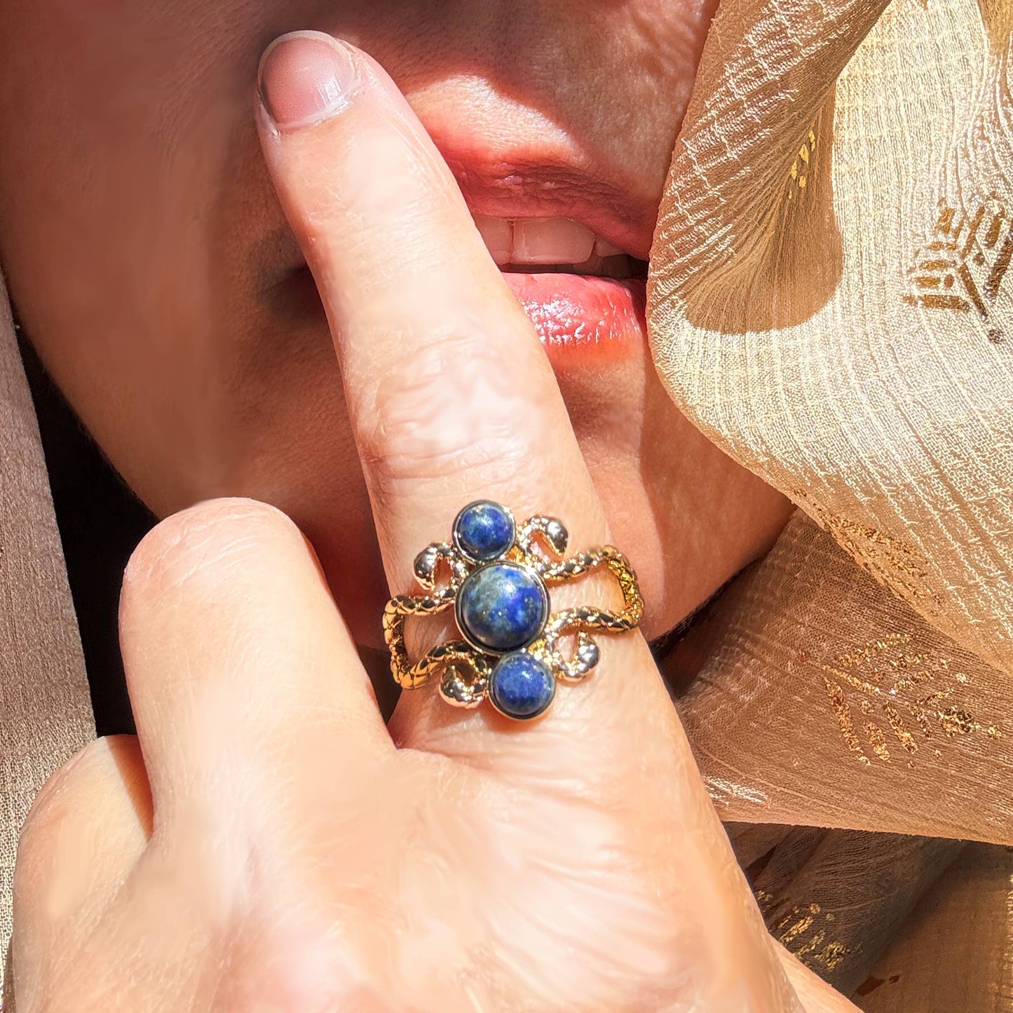 Egyptian Snake Ring
