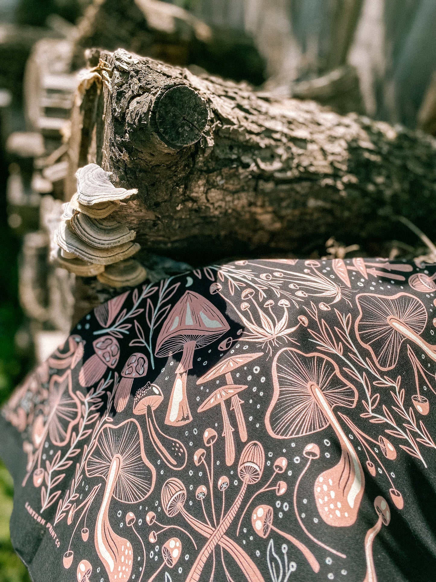 Midnight Mushroom Bandana.