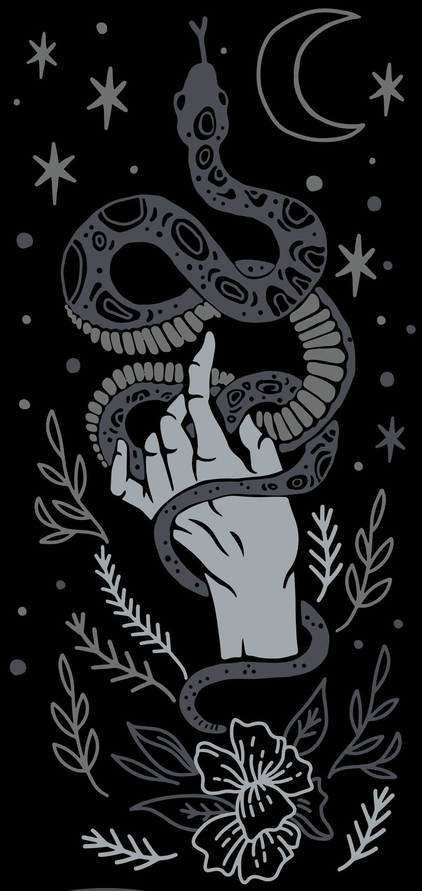 Serpentine Witch Knee Highs.
