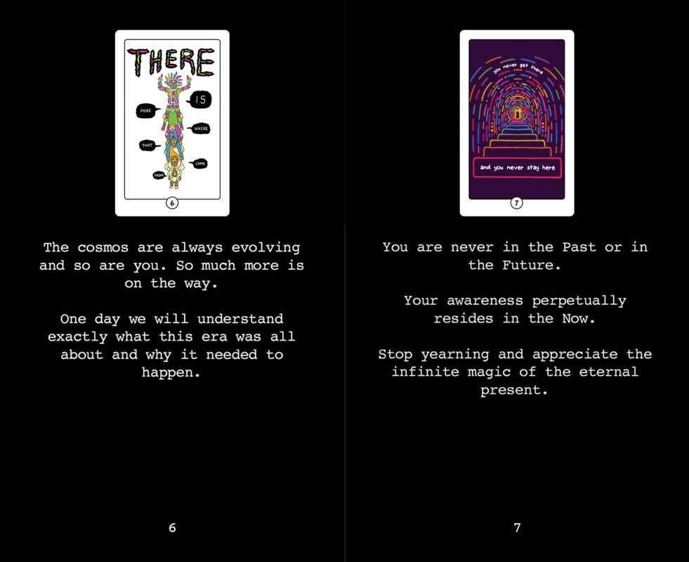 Rainbow Brainskull Oracle Deck.