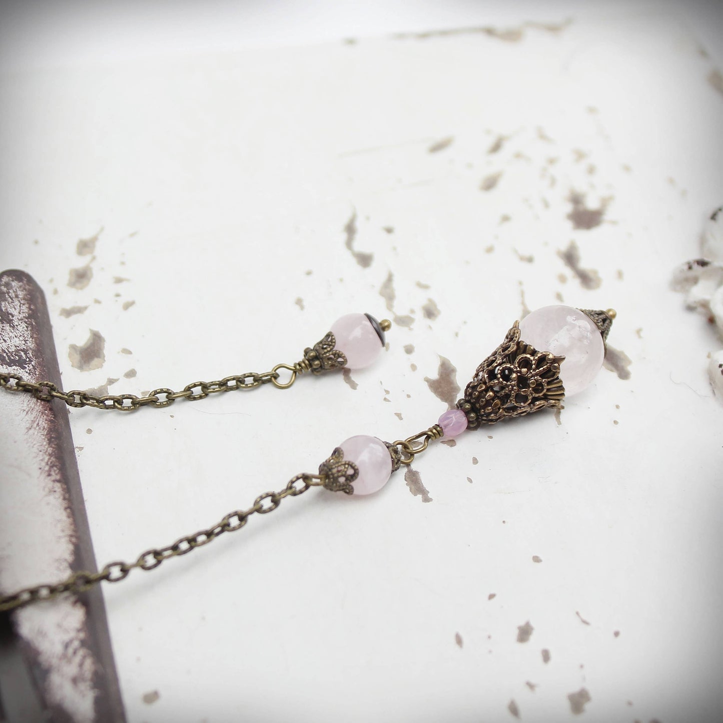 Rose Quartz Pendulum