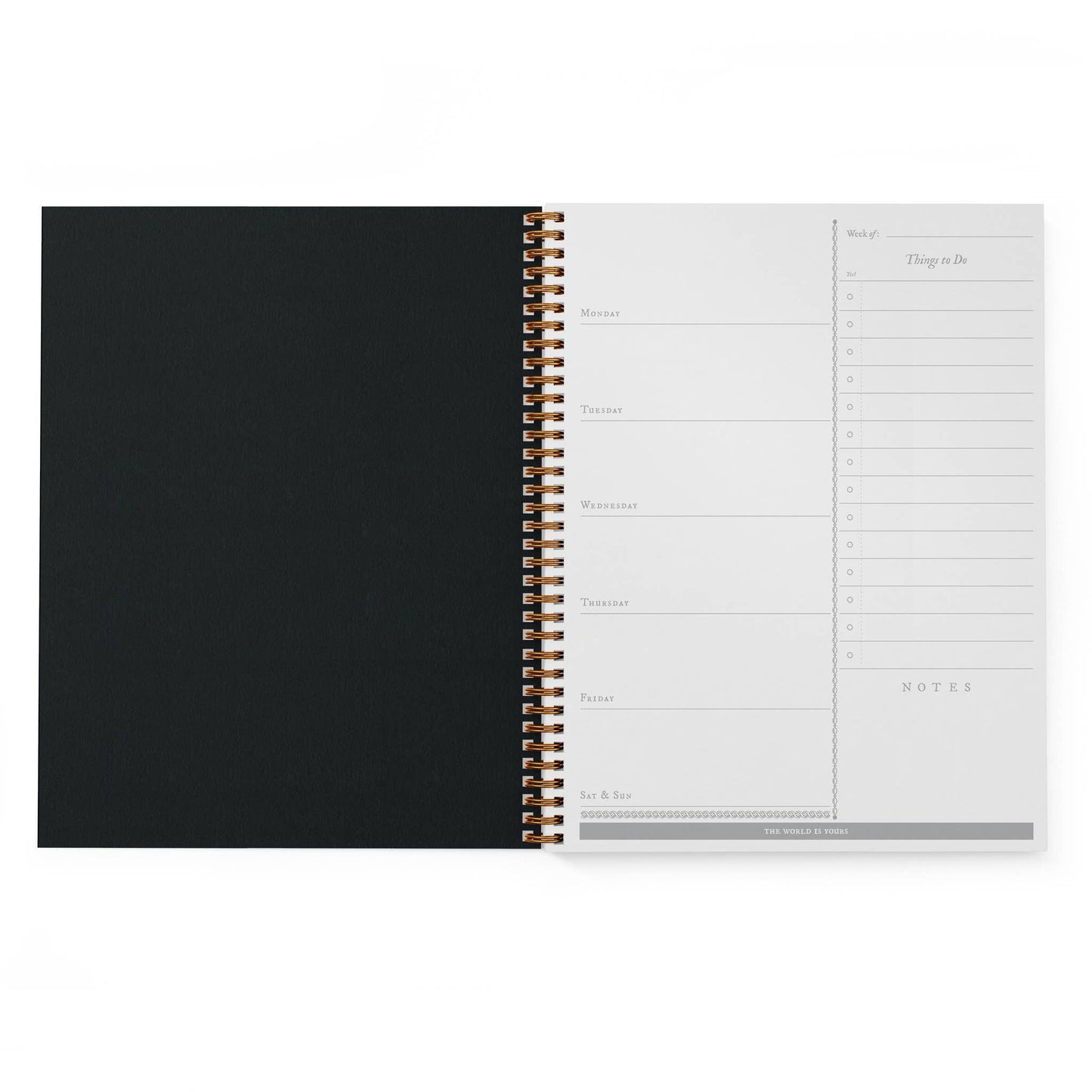 Luminaries Weekly Planner.
