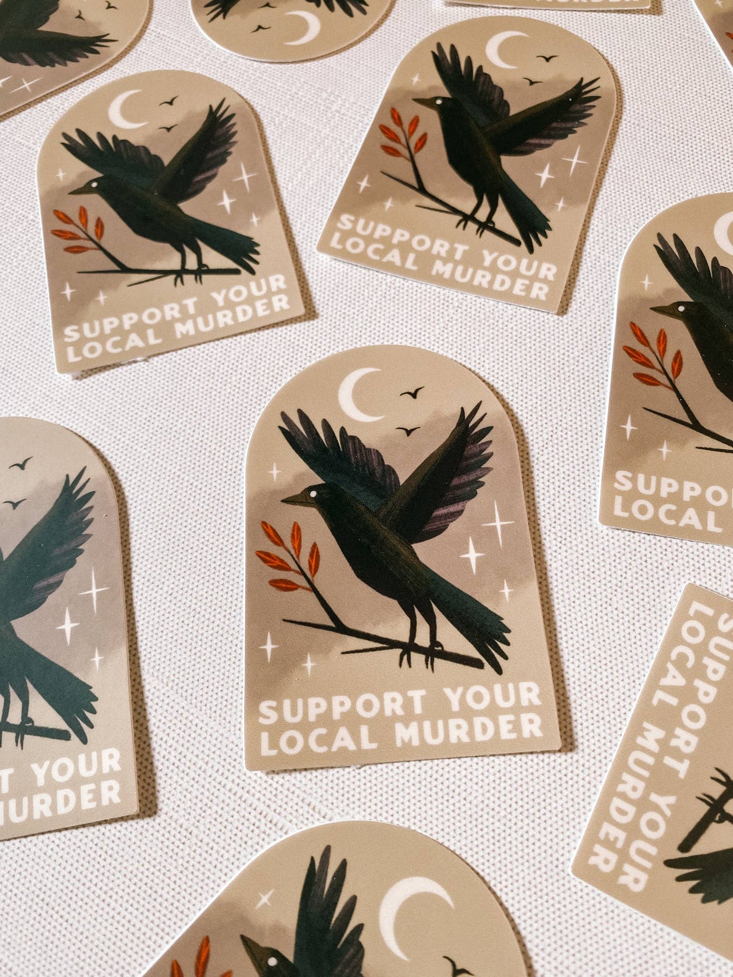 Support Your Local Murder Sticker | 3"