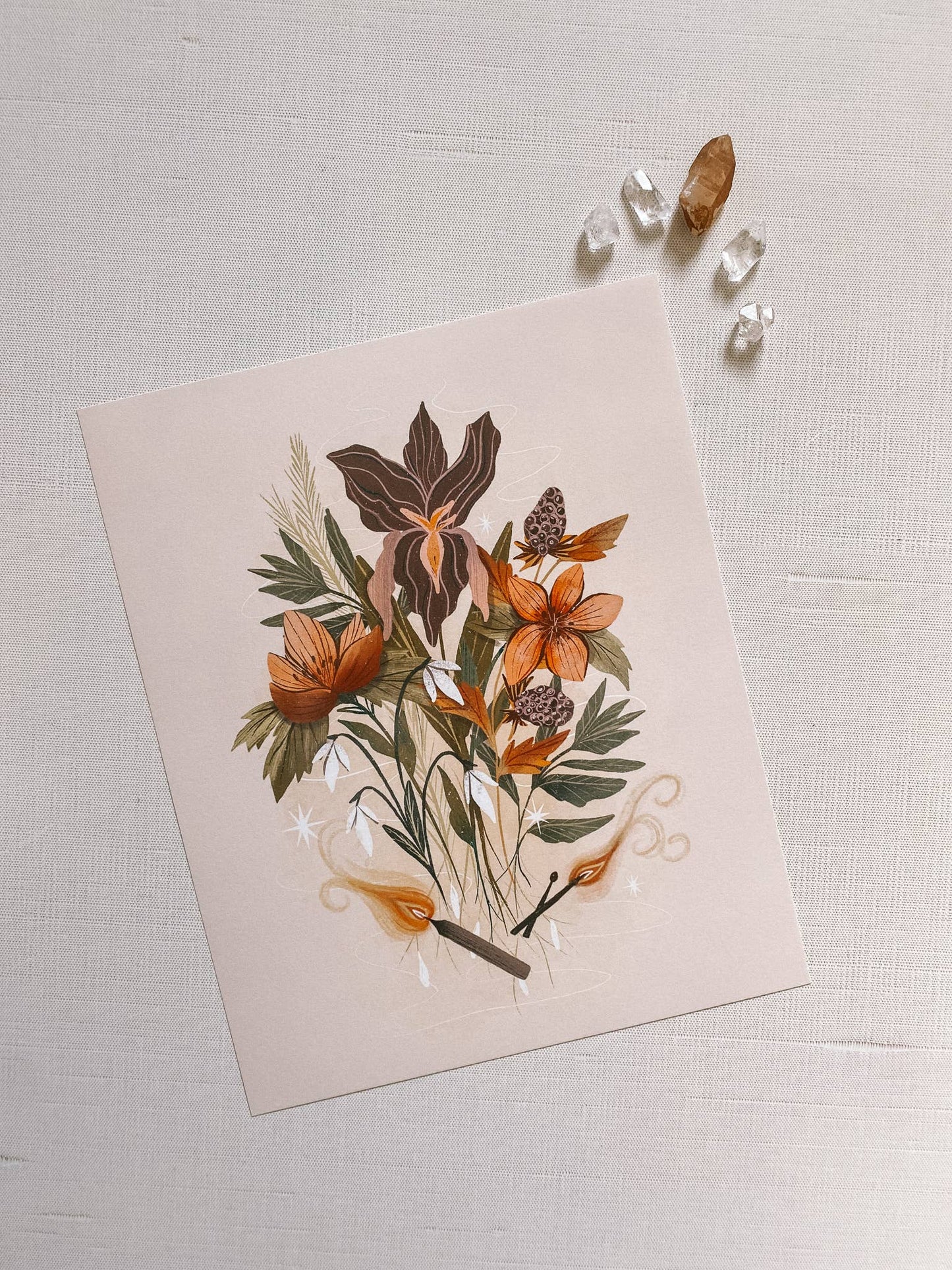 Witch's Bouquet Print