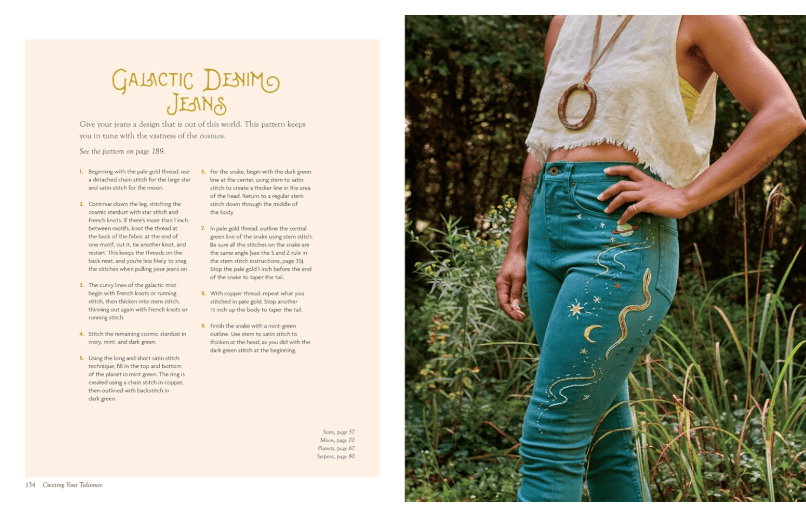 Mystical Stitches | Embroidery for Personal Empowerment and Magical Embellishment.