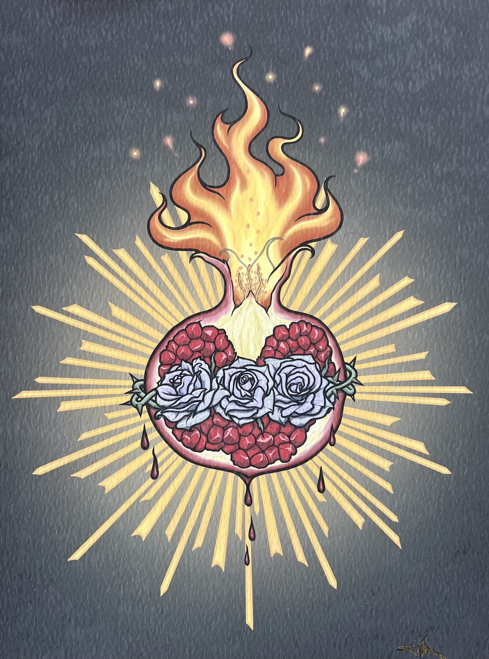 Sacred Pomegranate Print