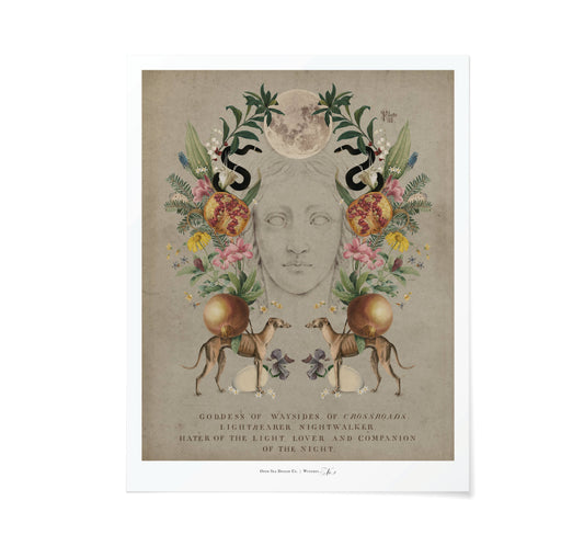 Portrait of Hekate Art Print