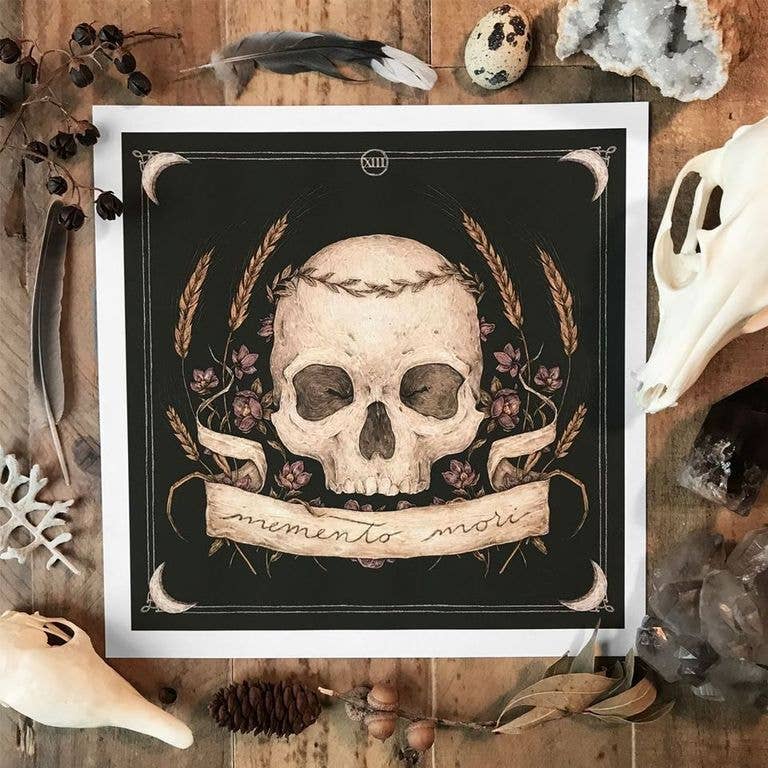 Memento Mori Print.