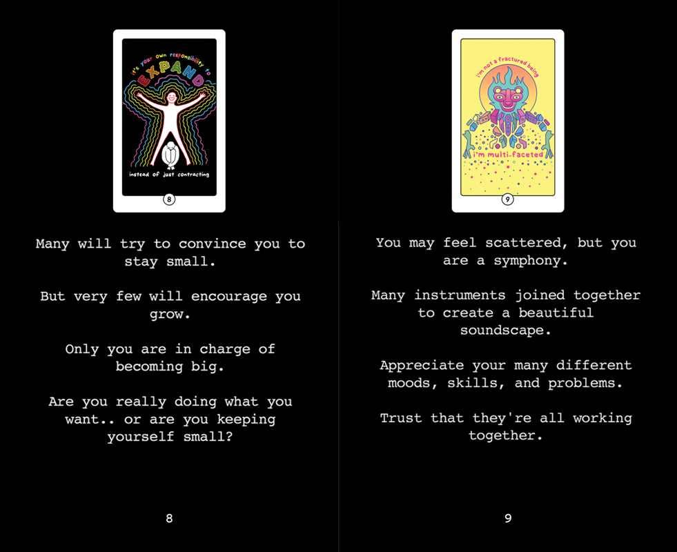 Rainbow Brainskull Oracle Deck