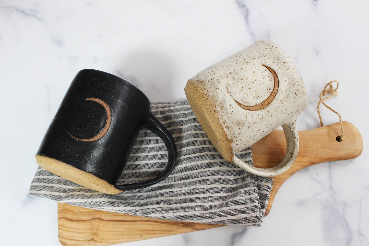 Fly Me To The Moon Mug -  Black.