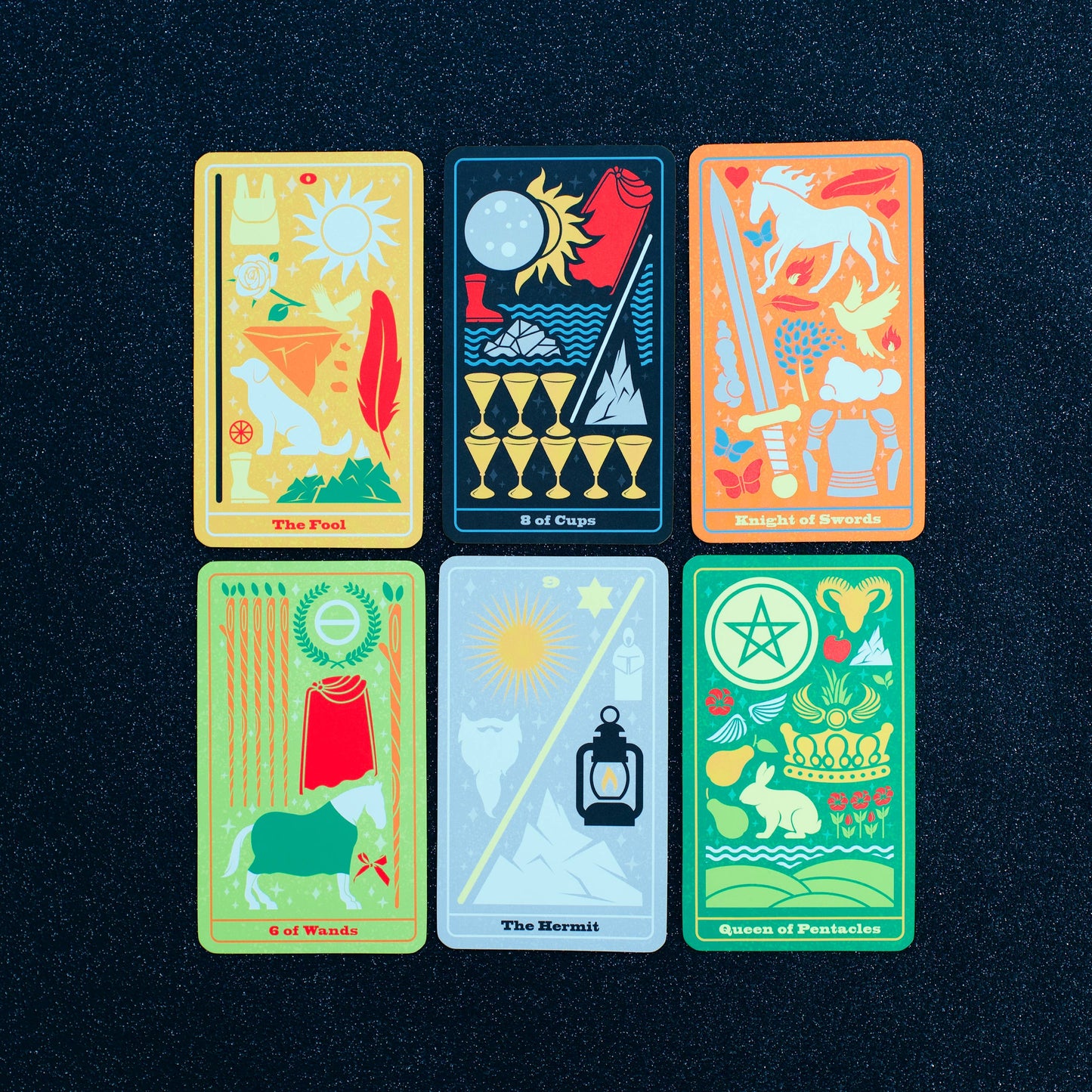 Tarot Disassembled Deck.