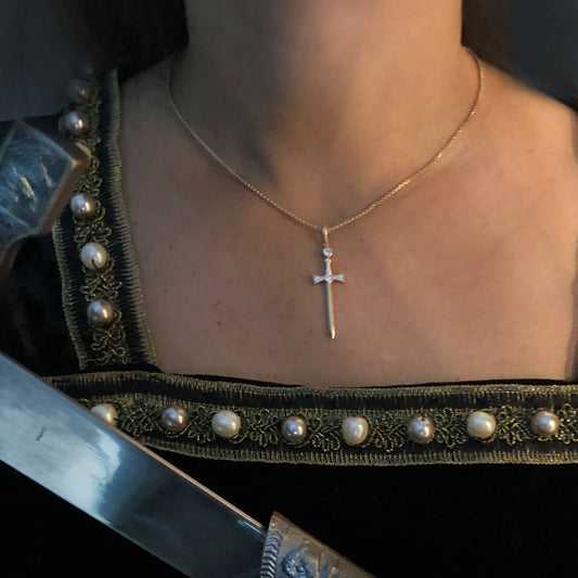 sword necklace