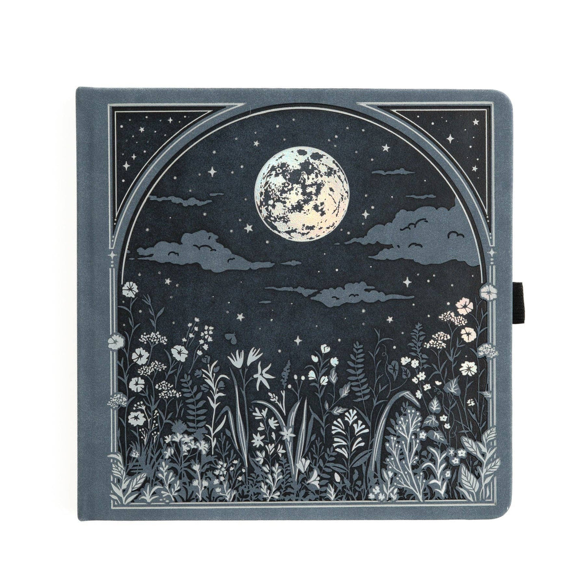 Moonlit Garden Dot Grid Notebook