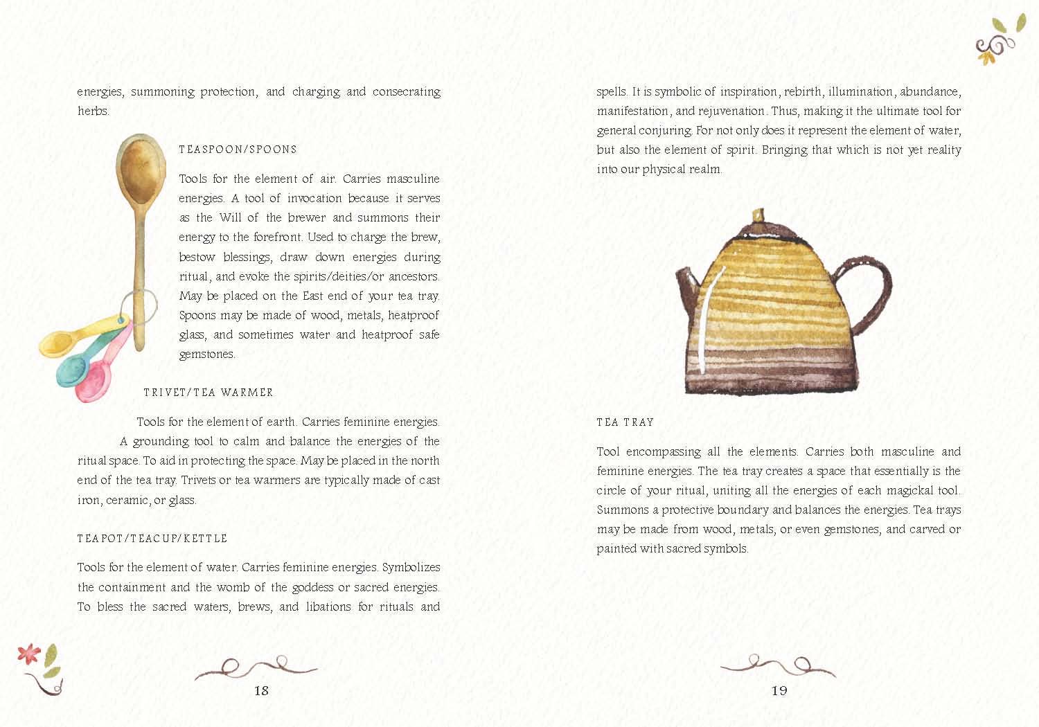 A Tea Witch's Grimoire: Magickal Recipes for Your Tea Time.
