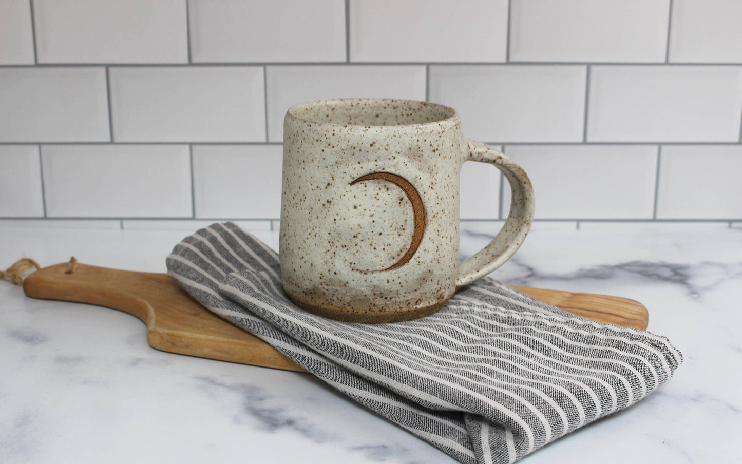 Fly Me To The Moon Mug - White.