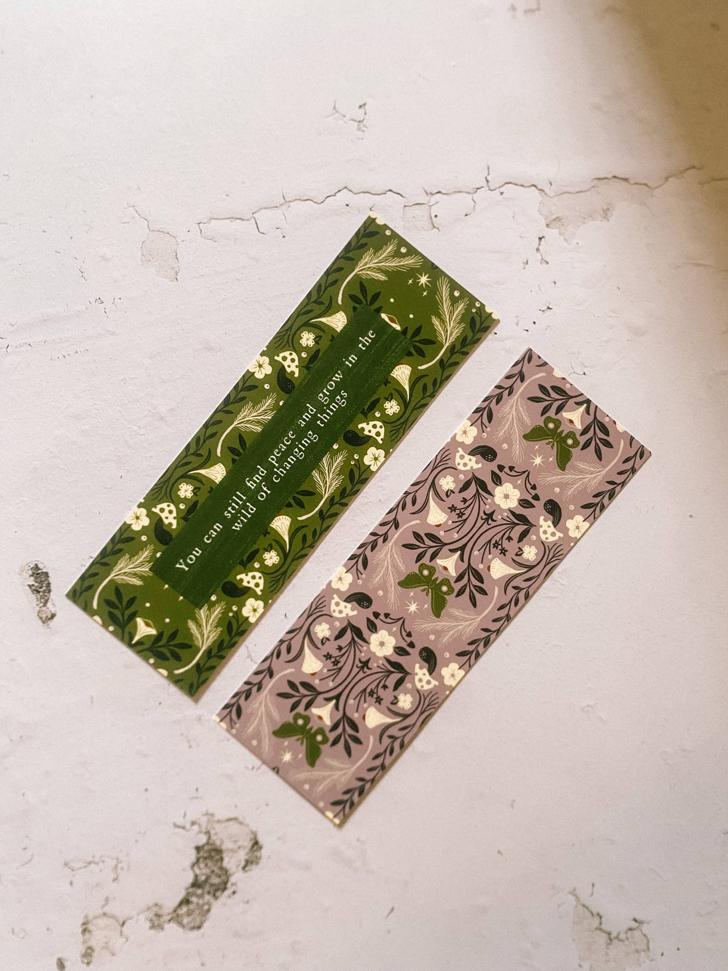 Grow in the Wild Quote Bookmark