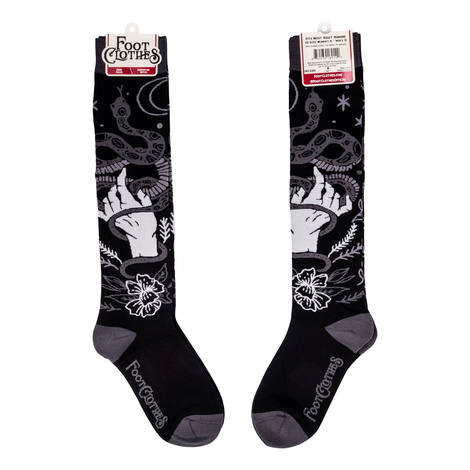 Serpentine Witch Knee Highs.