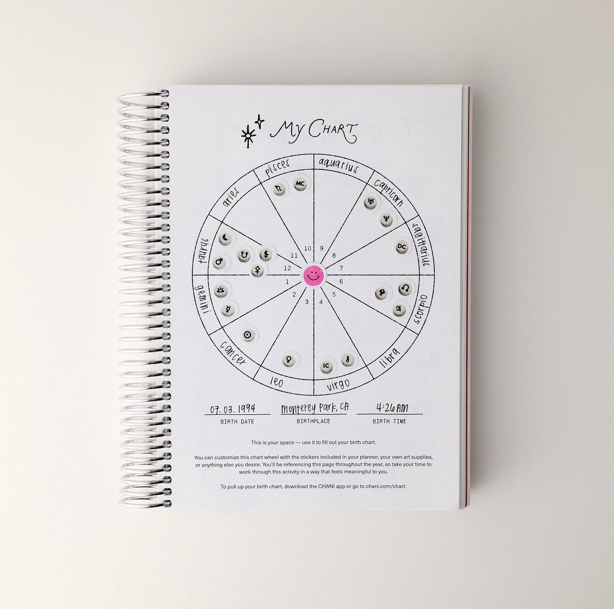 CHANI 2027 Astro Planner