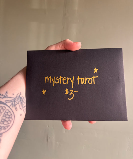 Mystery Tarot Card