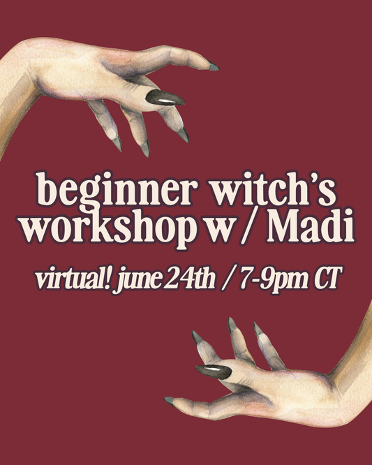 Beginner Witch's Workshop