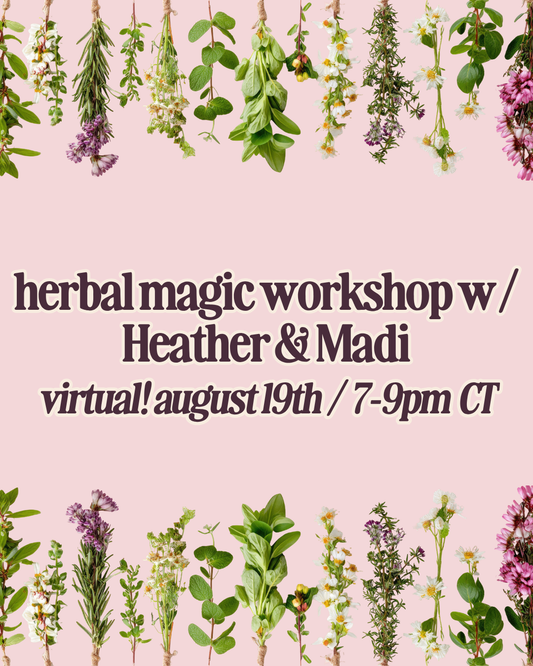 Herbal Magic Workshop - Virtual