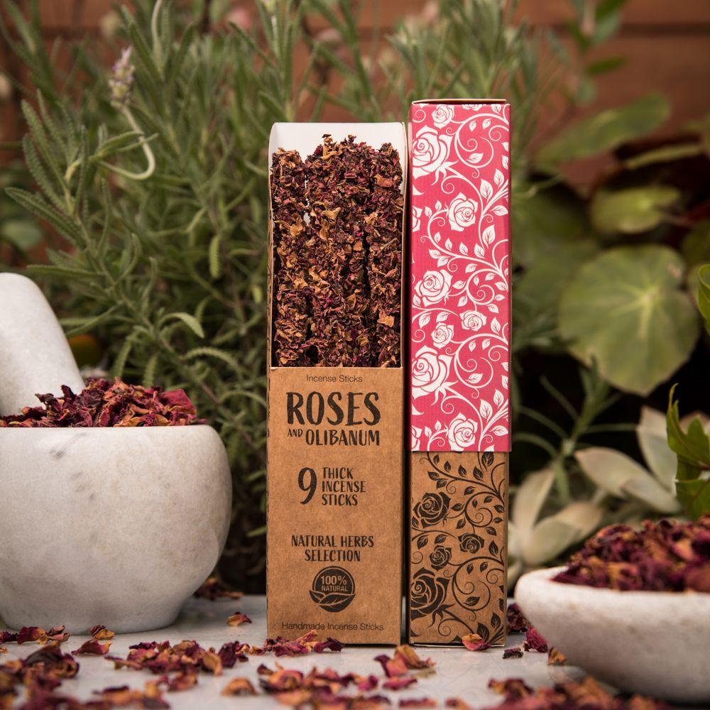 Roses and Olibanum Incense.